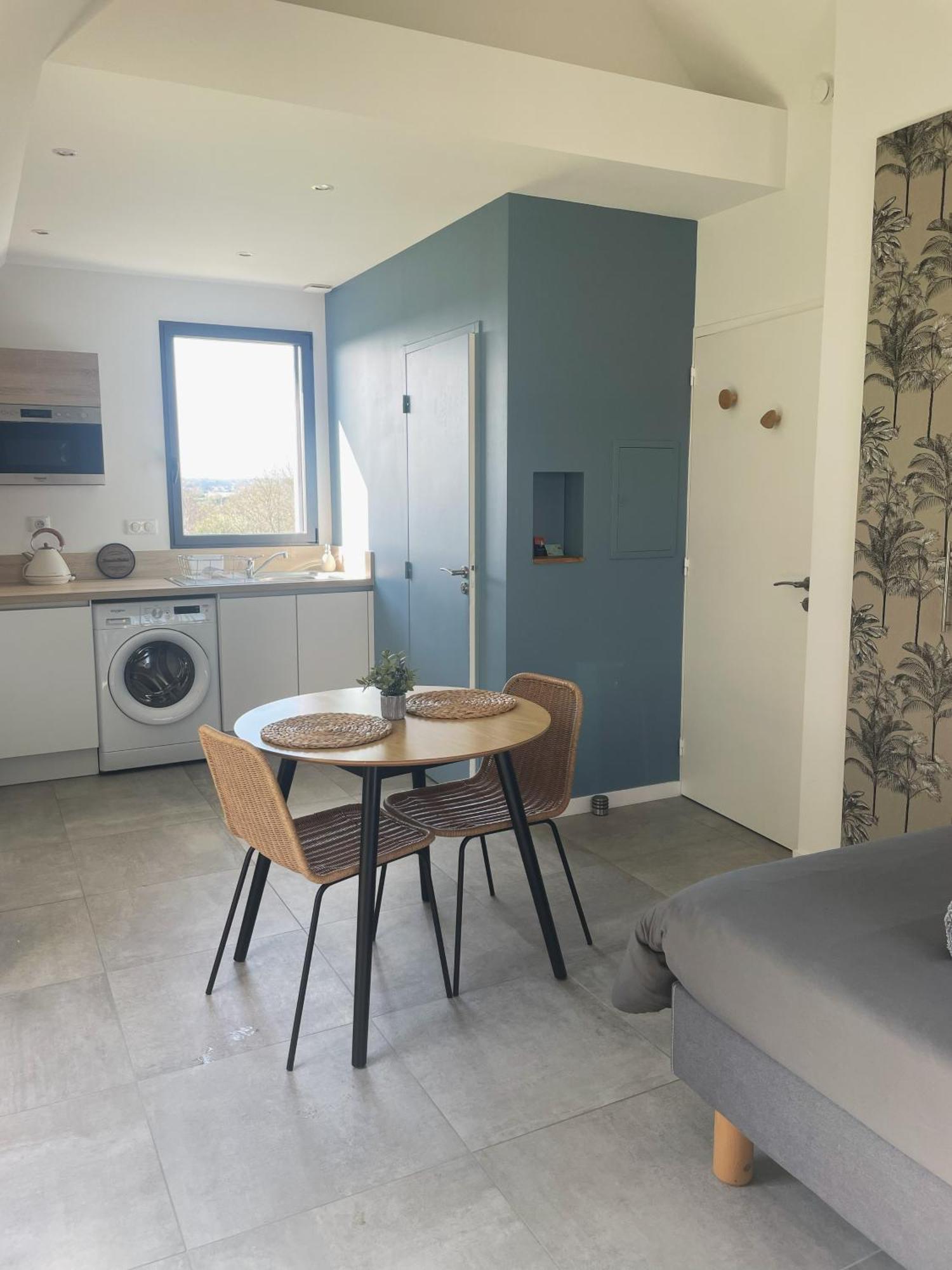Studio Avec Terrasse Proche De La Mer Lancieux Exteriér fotografie